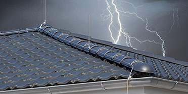 Äußerer Blitzschutz bei Elektro Emmerich GmbH in Neuenstein Raboldshausen
