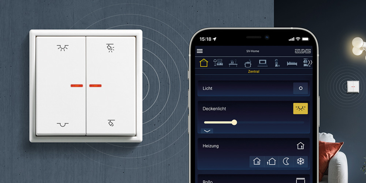 KNX RF Taster bei Elektro Emmerich GmbH in Neuenstein Raboldshausen